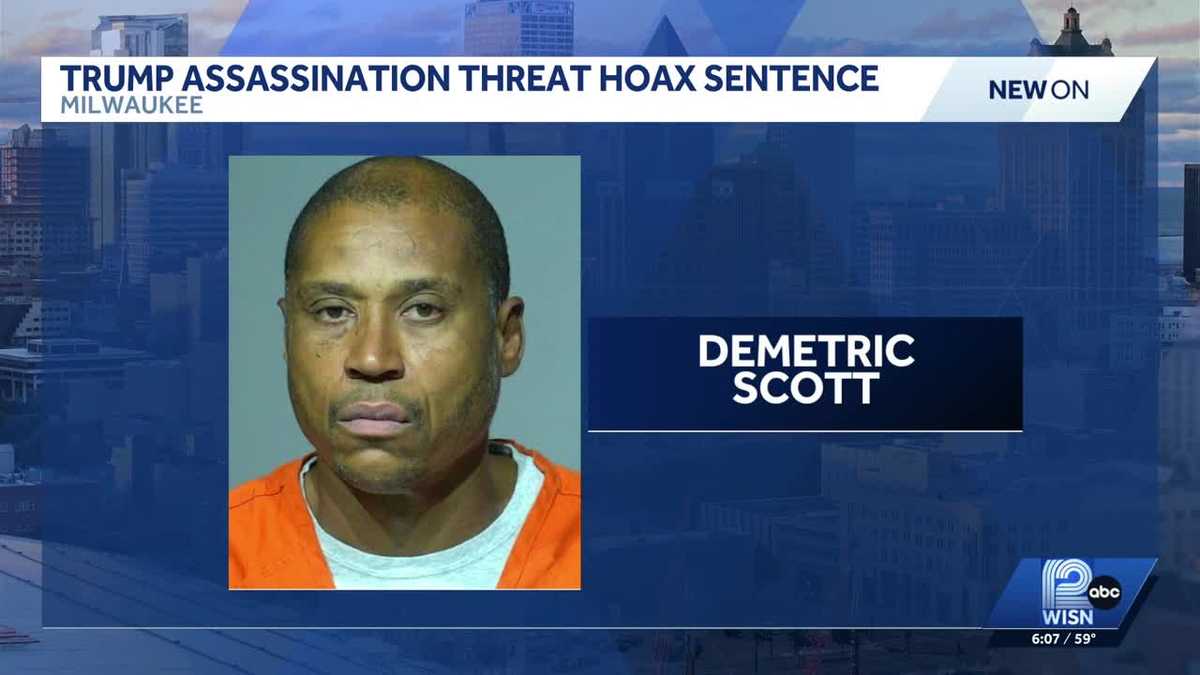 Milwaukee man sentenced for framing immigrant in Trump assassination threat hoax