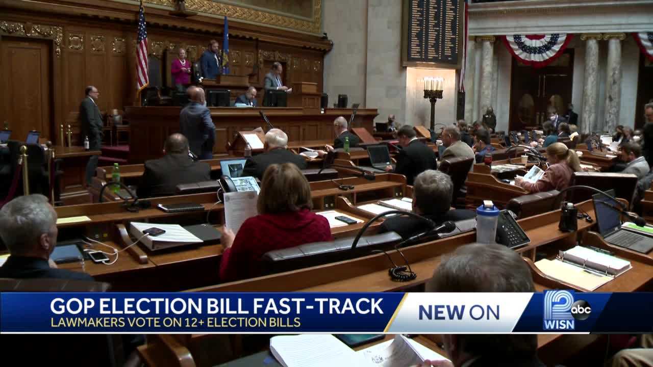 Wisconsin Assembly Voting On More Than A Dozen GOP Election Bills