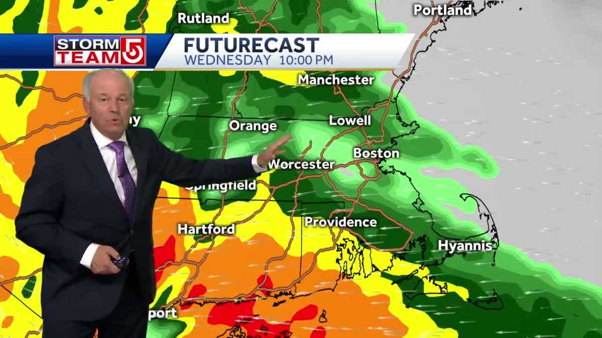 Video: Warning issued for high winds from Nor'easter