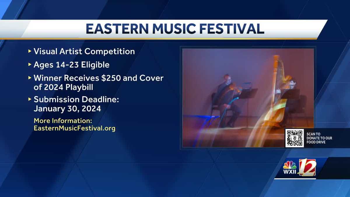 Eastern Music Festival launches 2024 visual artist competition