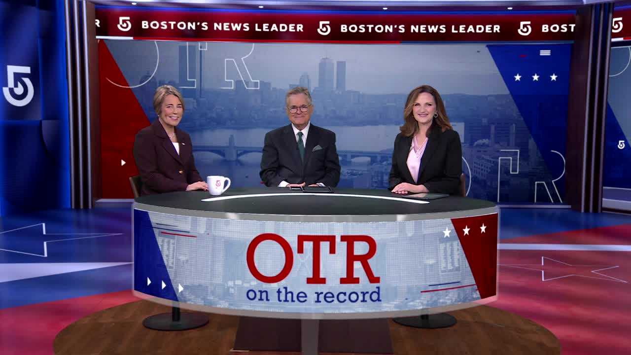 wcvb.com - Sharman Sacchetti - Gov. Healey goes 'On the Record' about gas tax, ICE, abortion