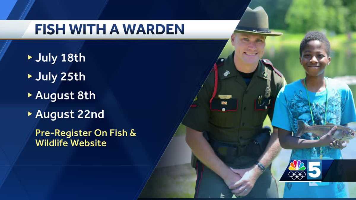 Register for Vermont's Fish with a Warden events