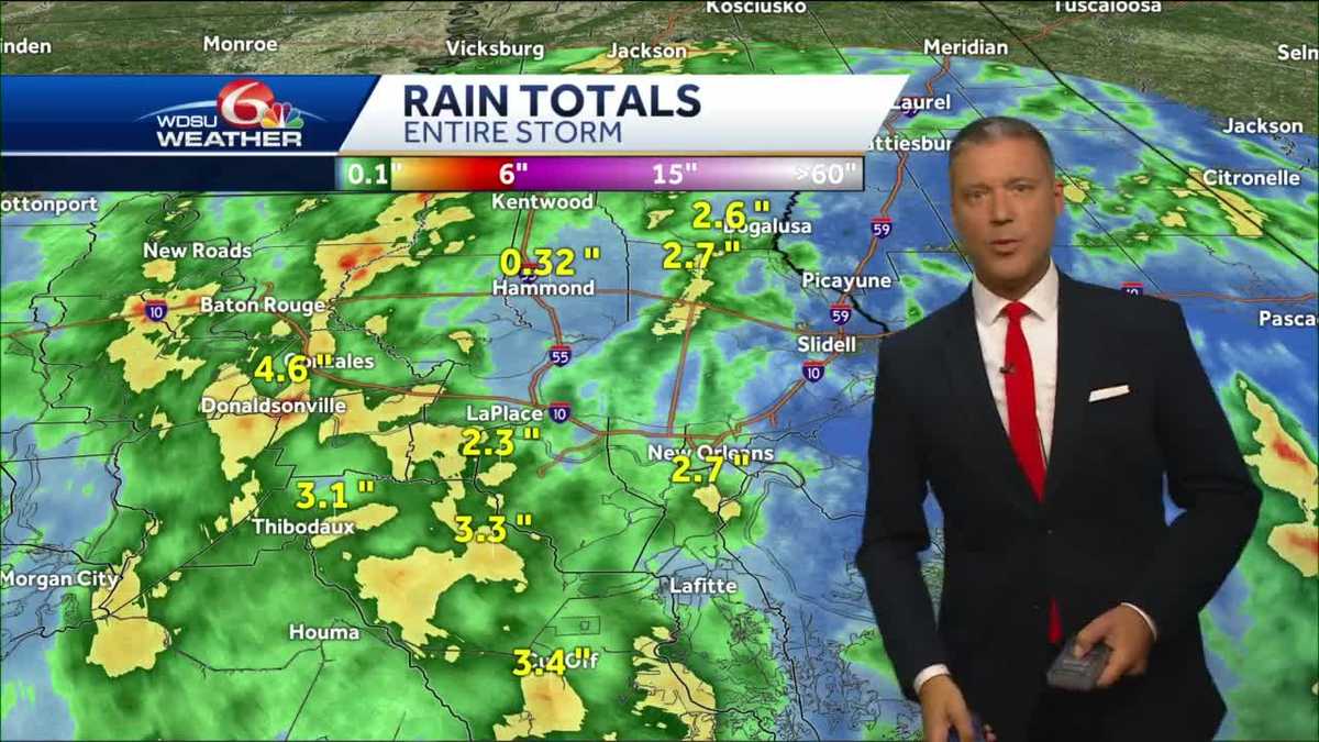 severe storms New Orleans weekend forecast