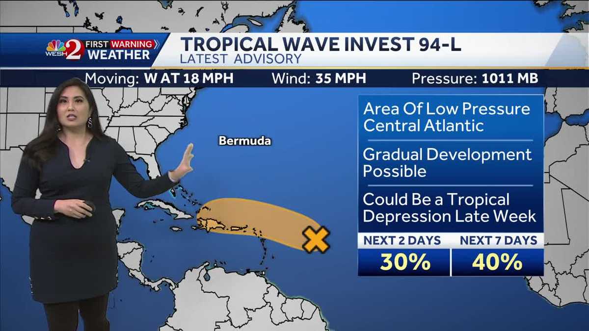 High pressure expected to spare Florida as NHC monitors Invest 94-L, another disturbance