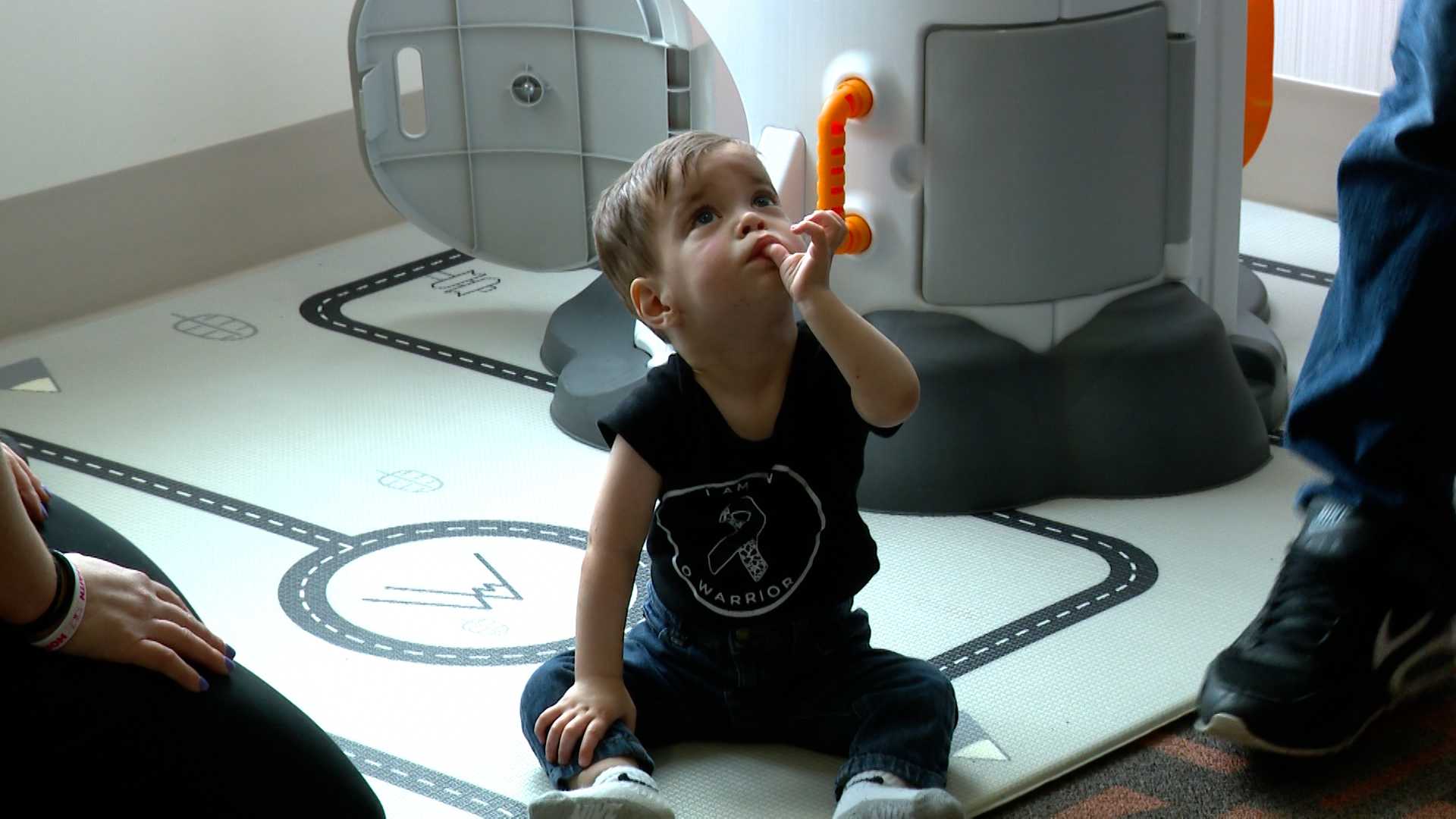 Toddler defies rare diagnosis with groundbreaking treatment