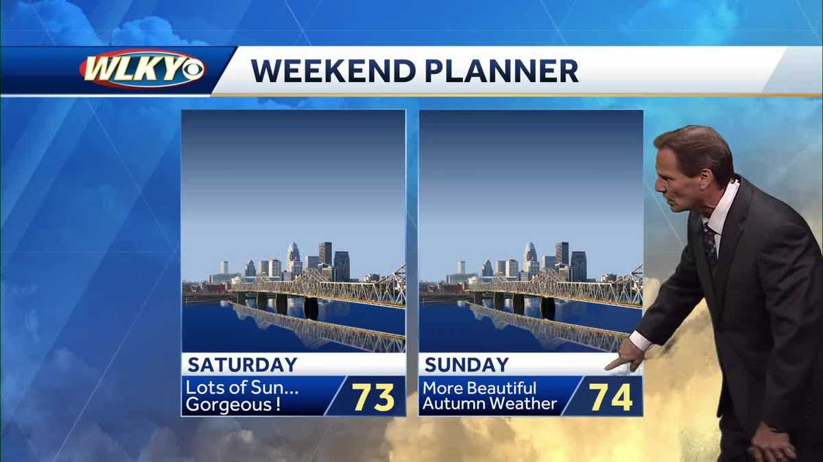 A beautiful weekend on the way