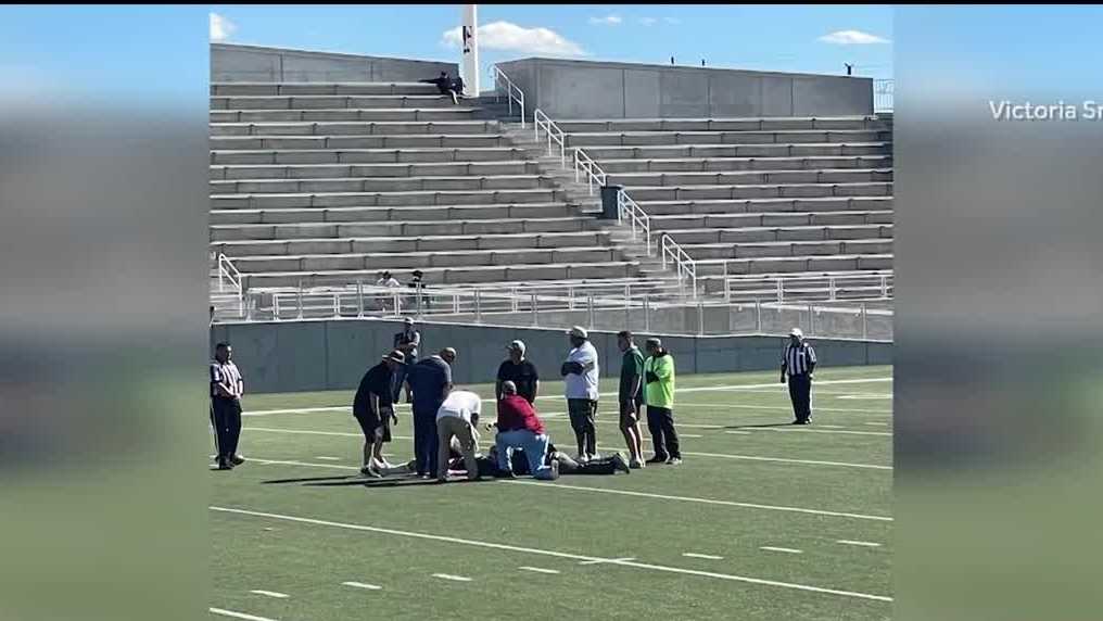 Atrisco Heritage football player recovering after onfield injury during game