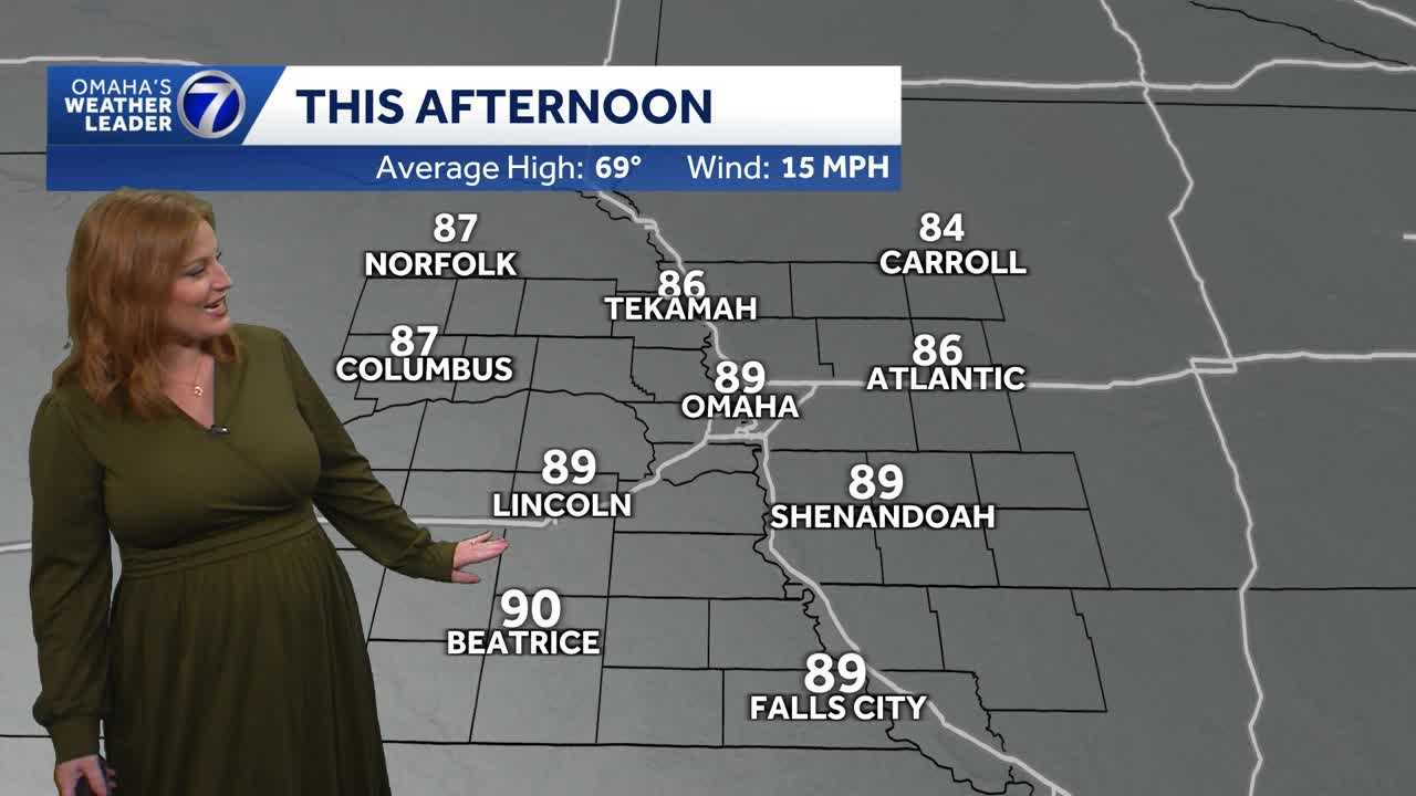 Record high potential Friday for Omaha area