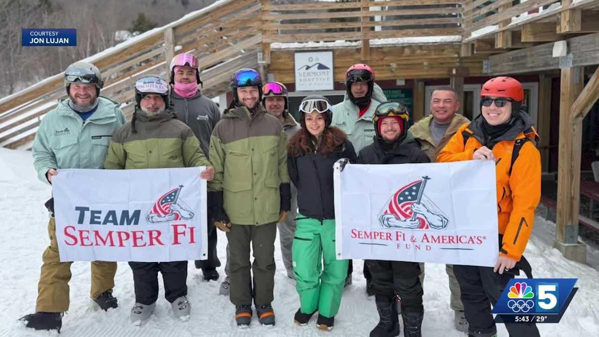 Former Paralympic athlete leads adaptive skiing clinic for wounded veterans