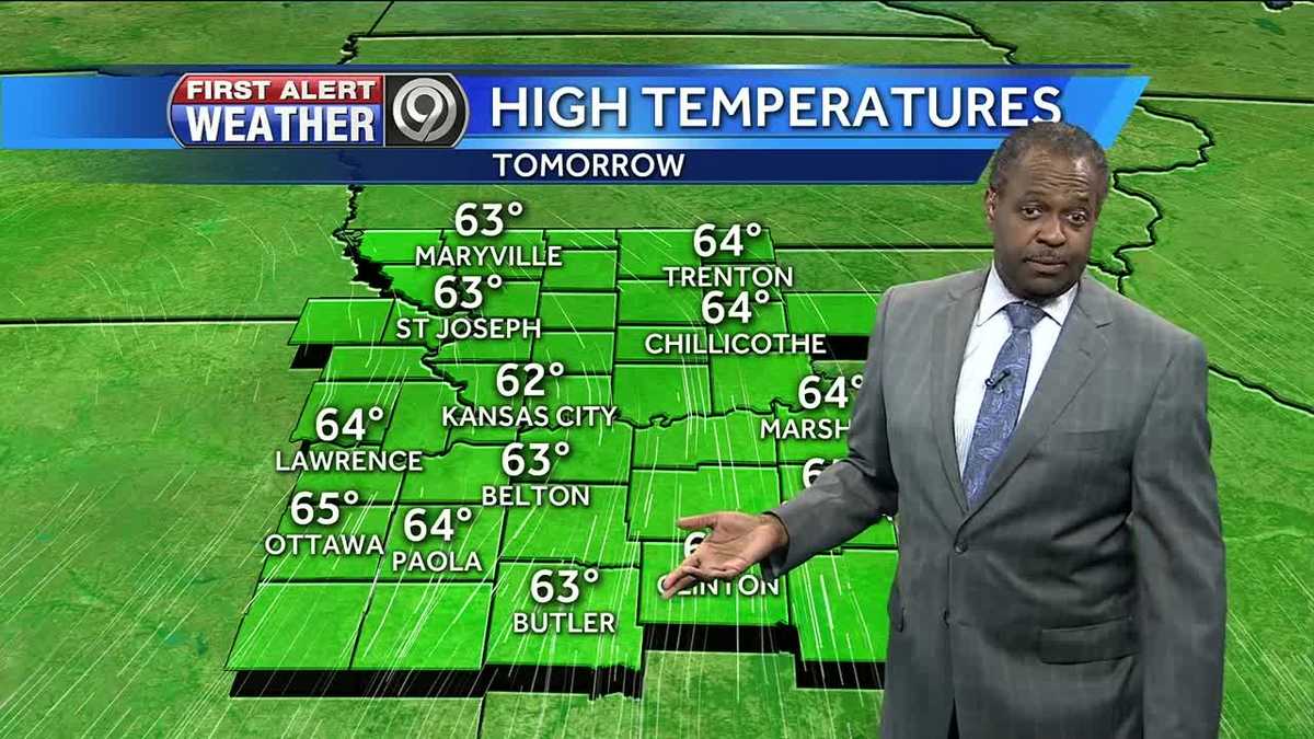 Videocast: Cooler weather moves in after rain moves out