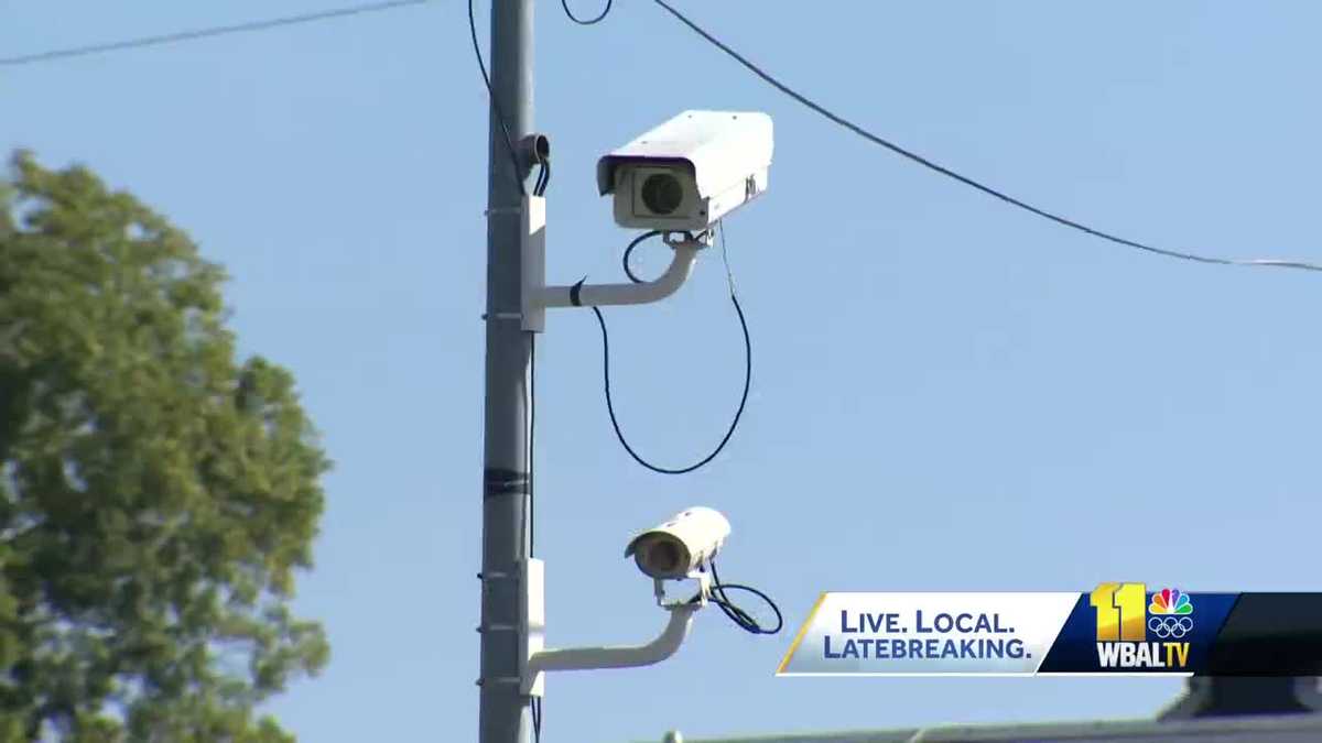 New red light cameras installed in Baltimore City