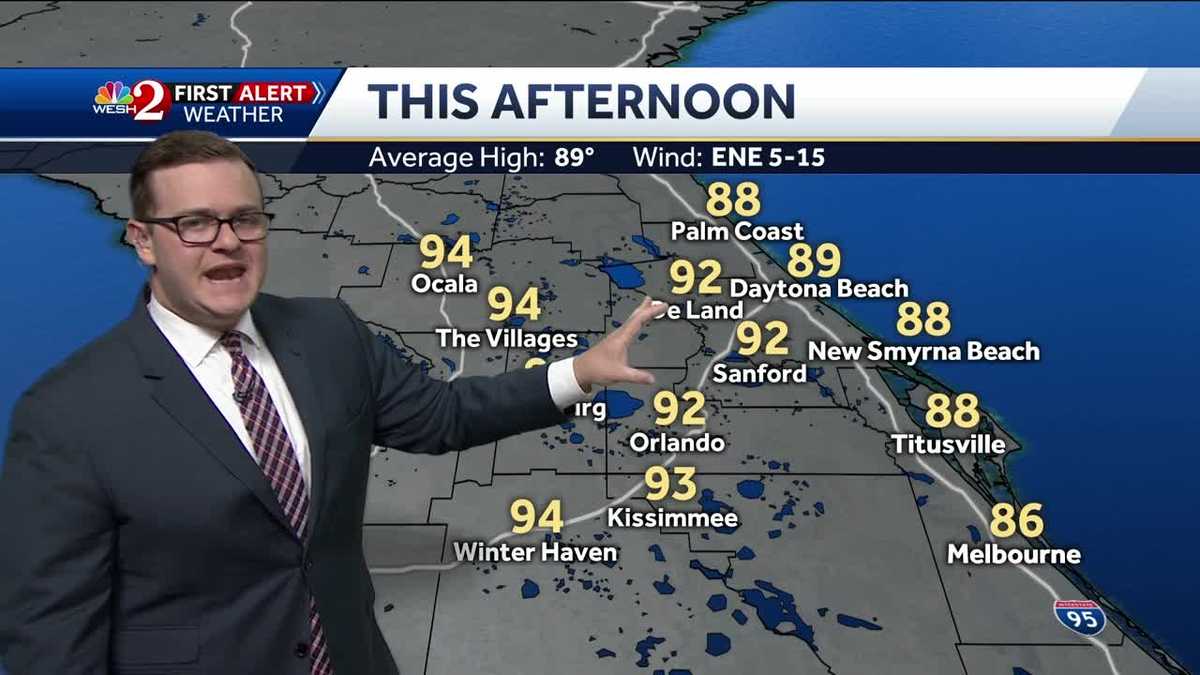 Forecast really heating up for the holiday weekend