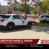 'Secure status' lifted at McKinley Elementary after stolen car suspect crashes nearby, runs from police