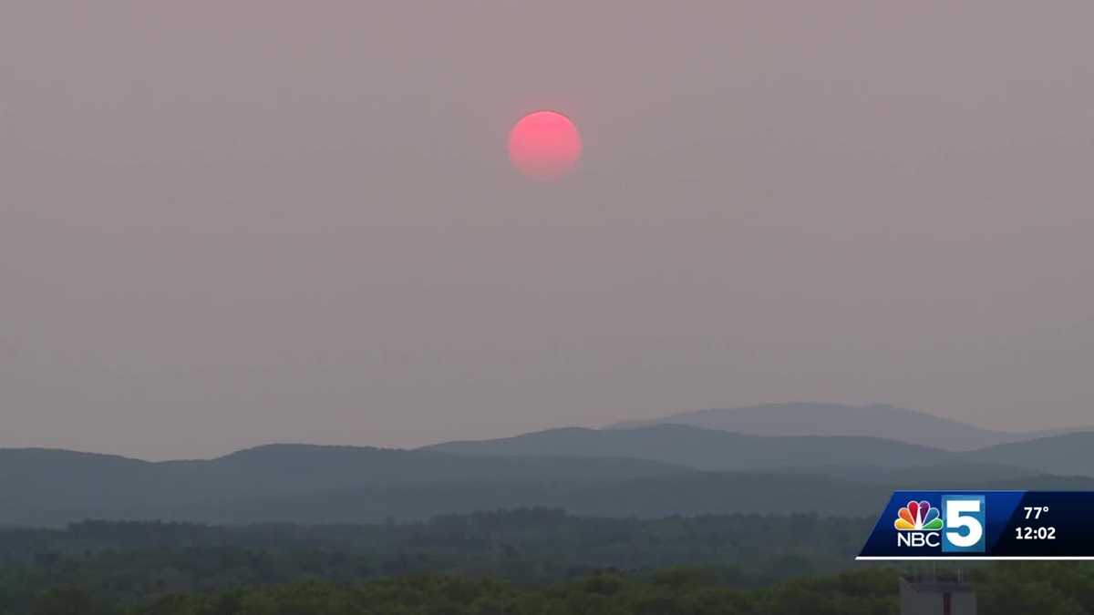 Canadian wildfires smoke brings haze to Vermont and Northern New York