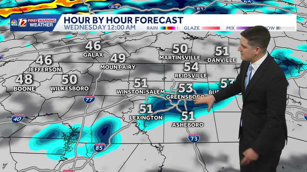 Fall weather returns early this week, rain chance Tuesday night