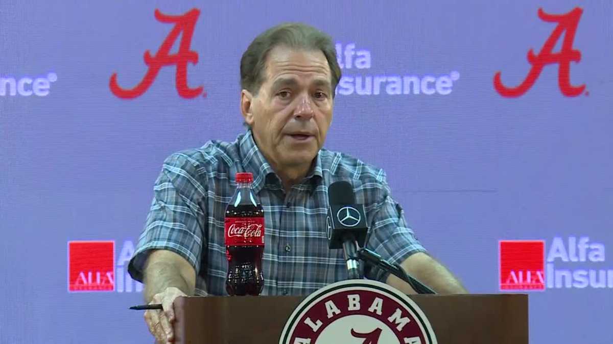 Alabama coach Nick Saban previews Tennessee game
