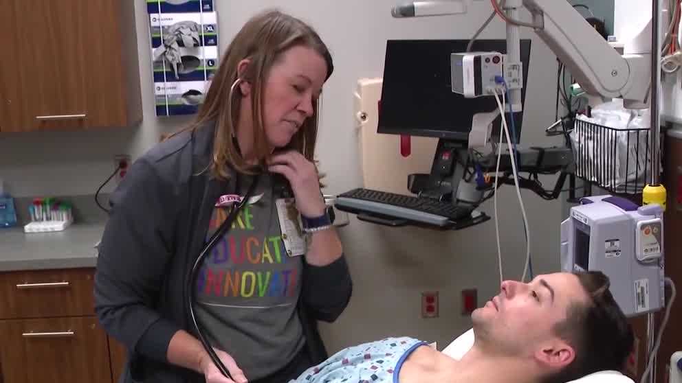 Heart attack response: Methodist Hospital step-by-step simulation