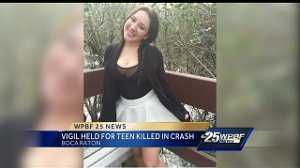 Hundreds gather to remember Boca Raton teen killed in crash