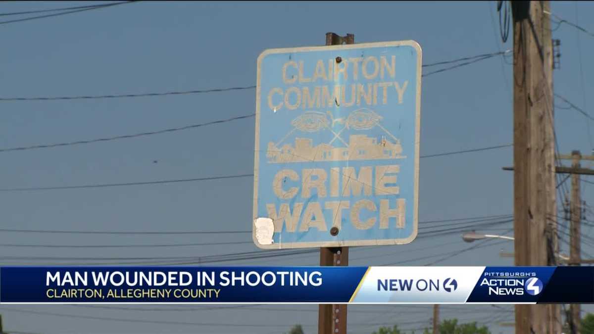 Man wounded in Clairton shooting