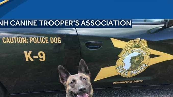 NH State Police mourn sudden death of K-9