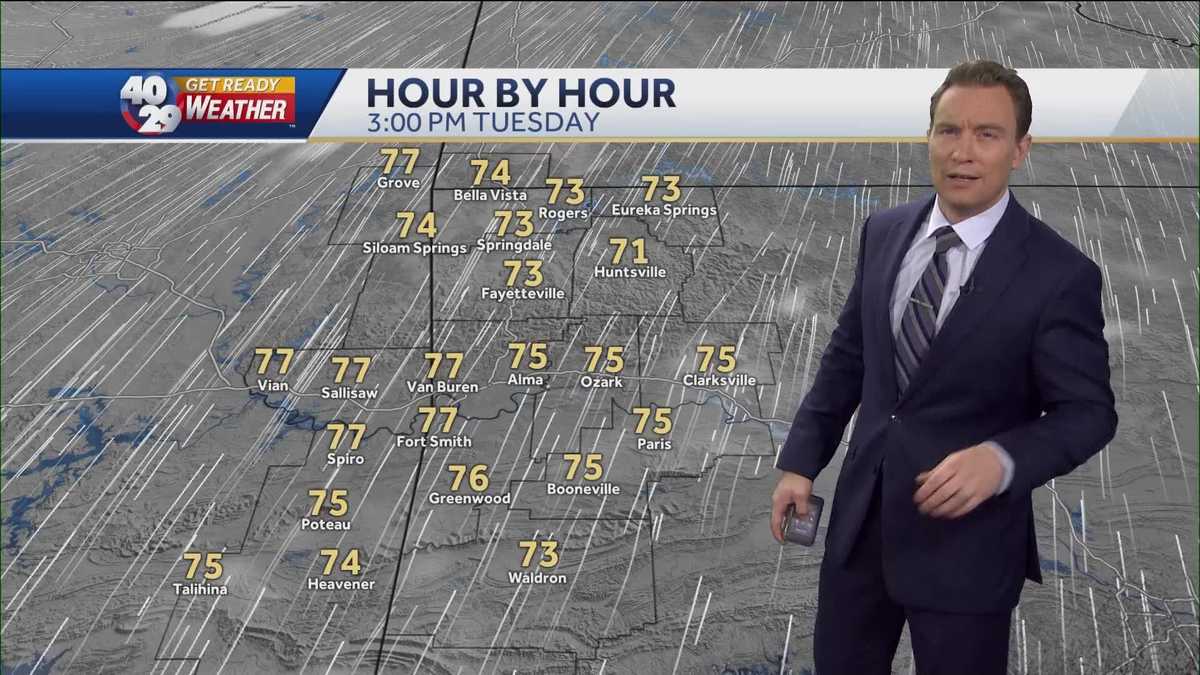 Even warmer weather ahead for NWA & the River Valley