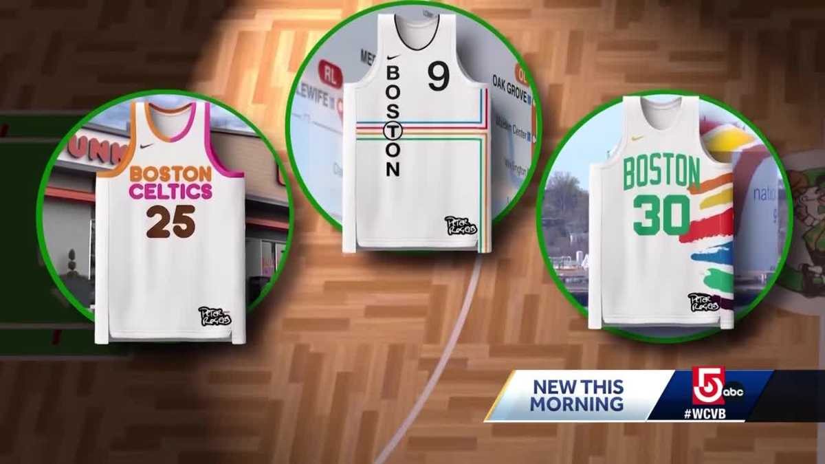 Meet the Celtics fan who designs a new jersey after every win