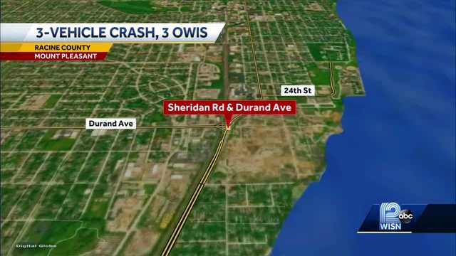 3-vehicle crash leads to 3 drivers being arrested on OWI charges - Vimarsana News