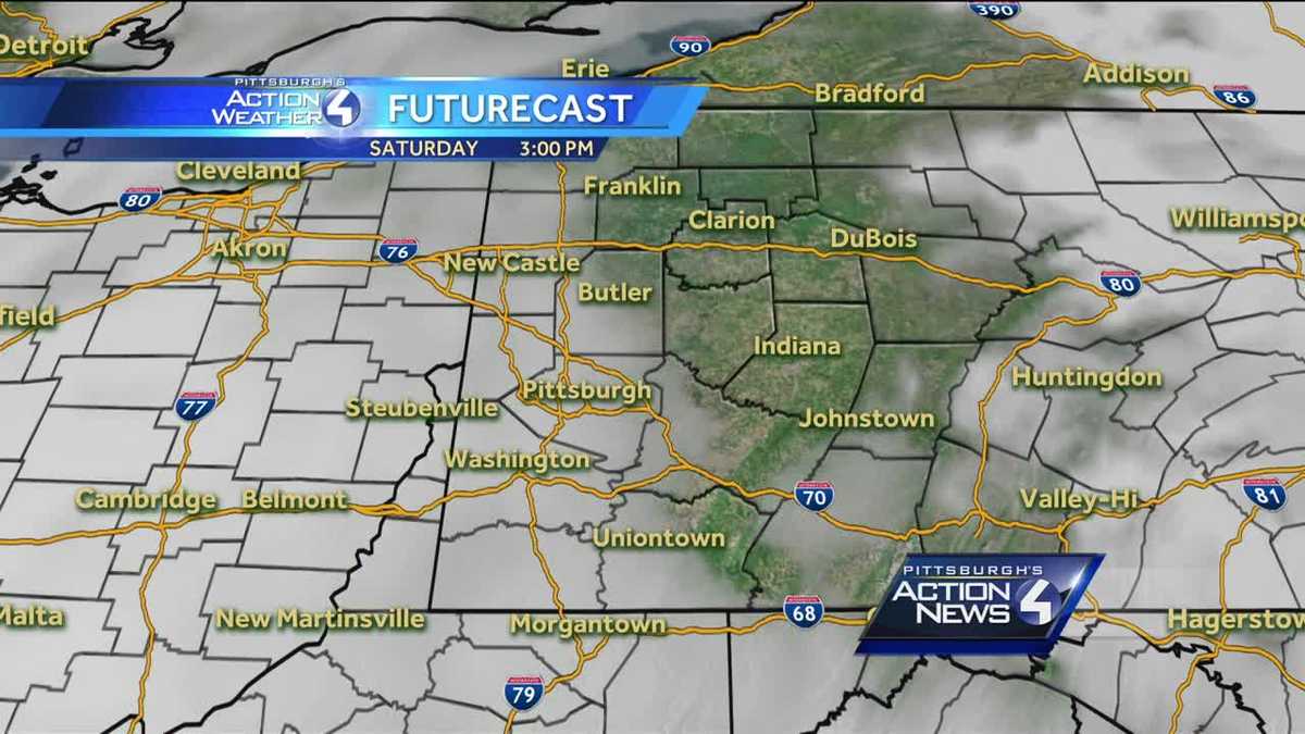 Pittsburgh's Action Weather forecast Highs in the 60s