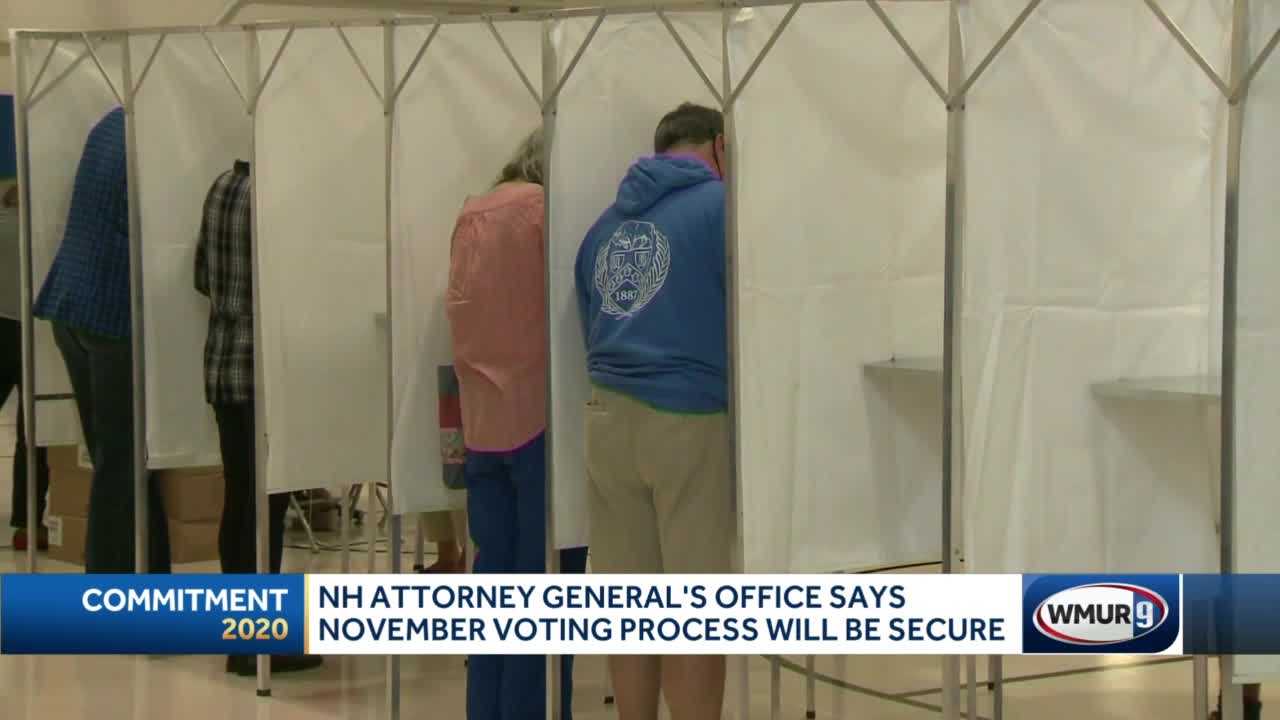 NH Attorney General's Office Says November Voting Process Will Be Secure