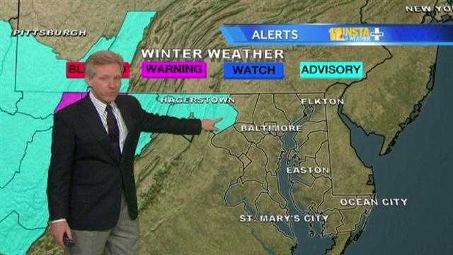 Snow is on its way
