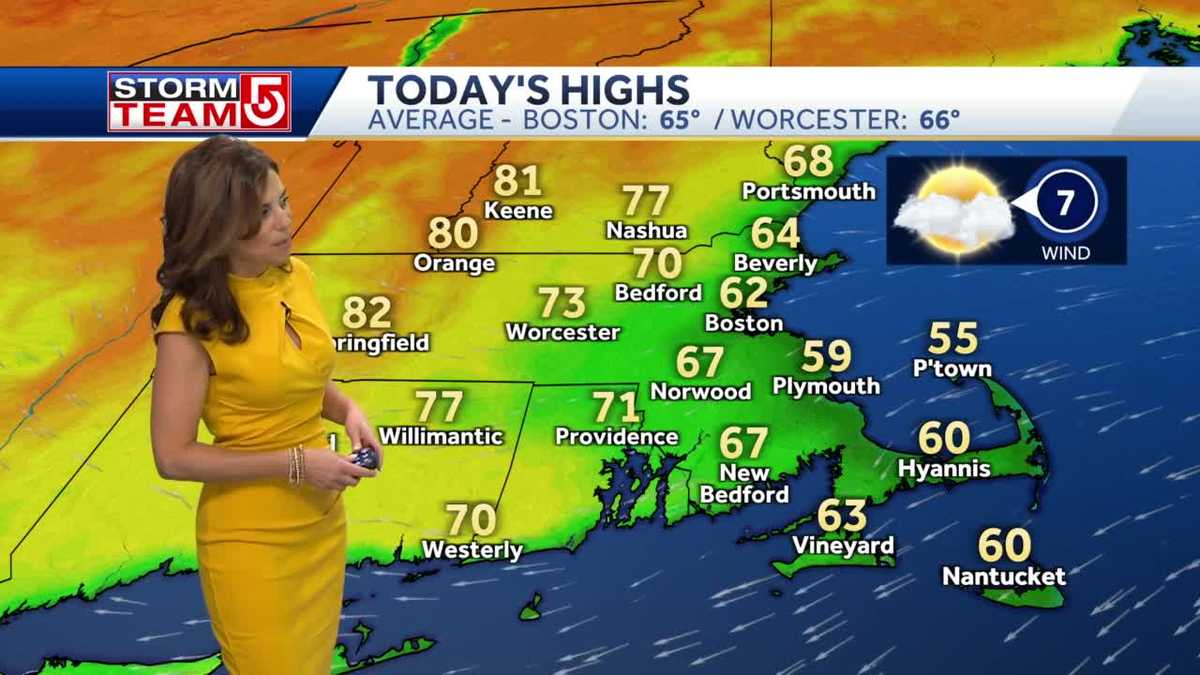 Video: Warmer weather pattern moving in