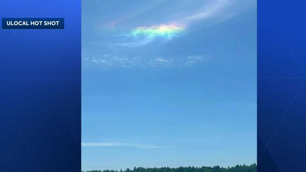 Weather Classroom: What causes this rainbow-like cloud?