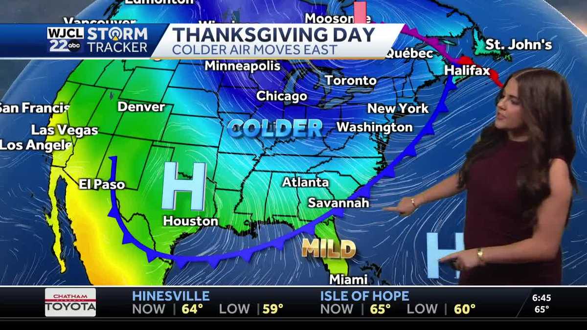 Warm weekend but a big cool down is around the corner - WJCL