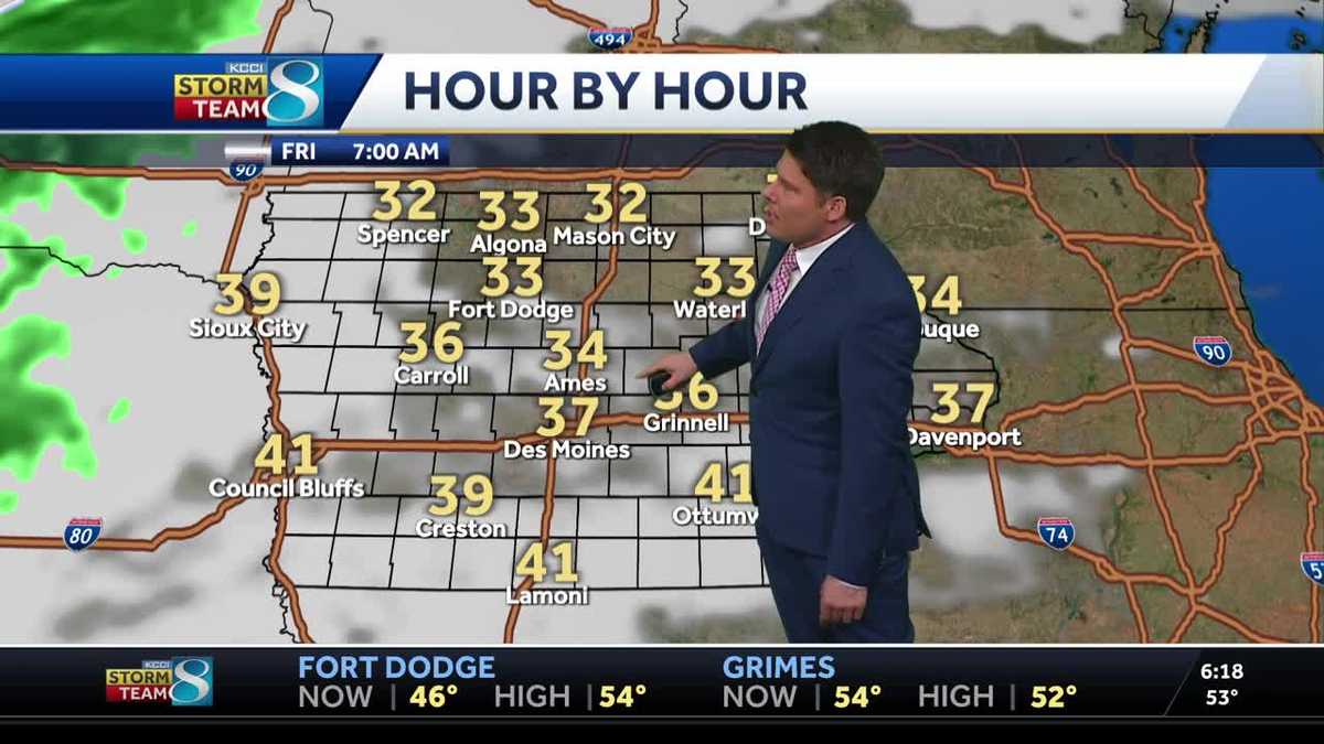 Des Moines weather: Nice day before more rain chances return
