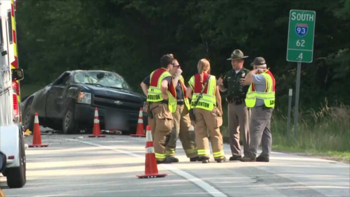 1 dead after crash on I93 in Sanbornton, NH