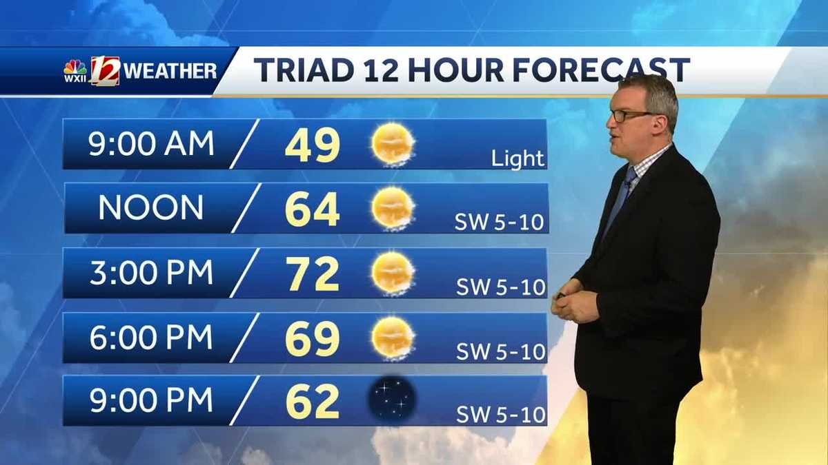 WATCH: Frosty start to a nice day
