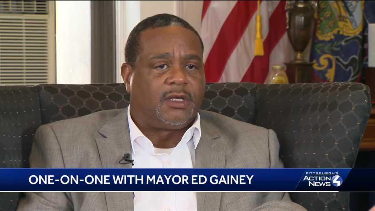 只有在4号：匹兹堡市市长Gainey谈论警察政策、公众参与、市中心公共安全和保护性别确认医疗。