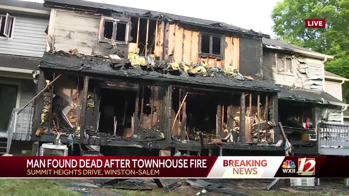 Winston-Salem fire, police departments investigate deadly townhouse fire