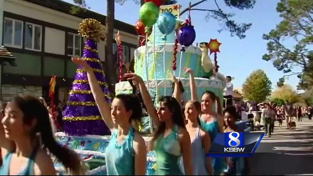 Carmel celebrates centennial with extravagant parade