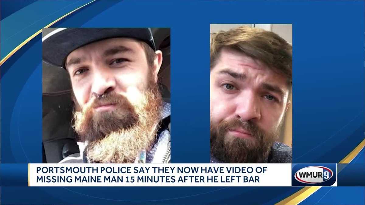 Portsmouth police says it has video of missing Maine man