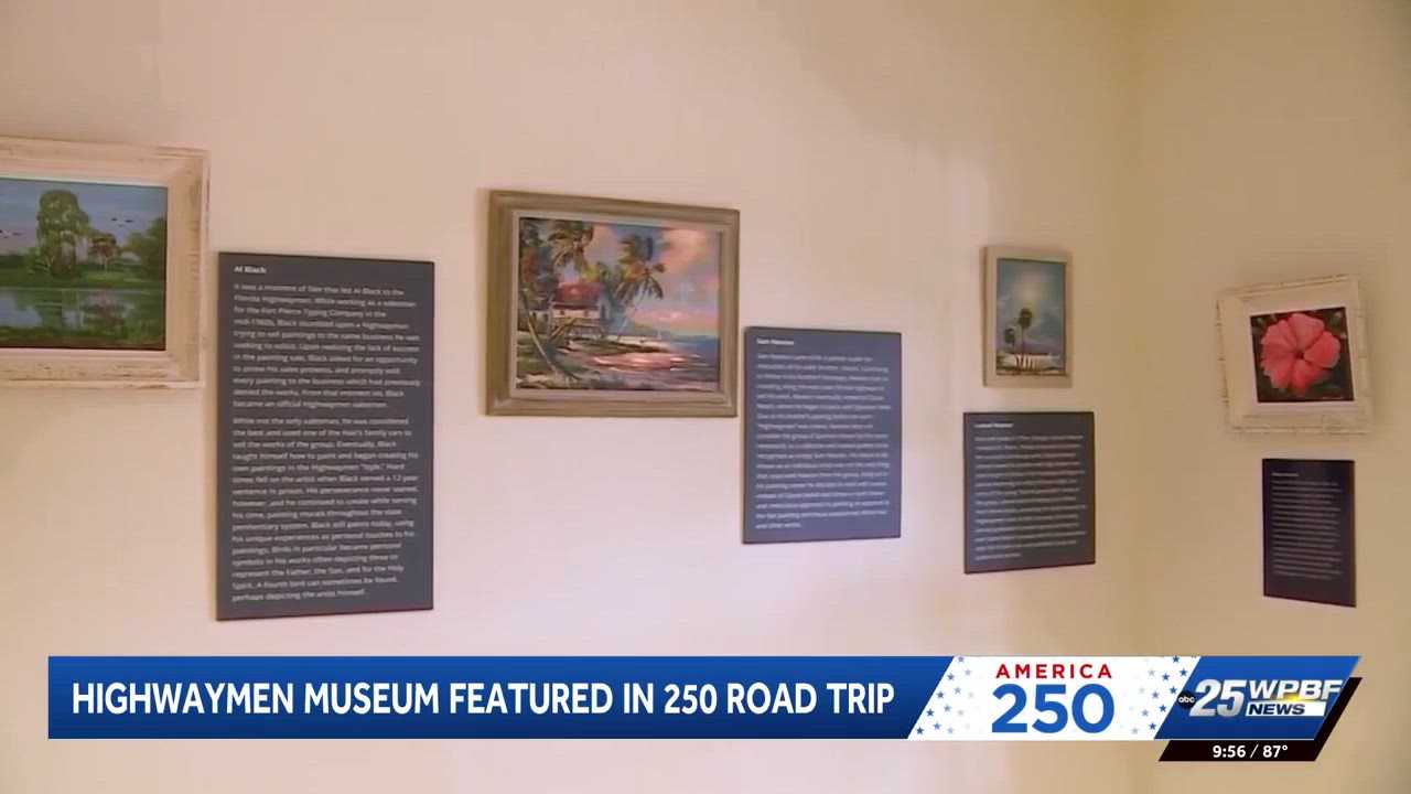 Florida Highwaymen Museum in Fort Pierce featured in America 250 celebration