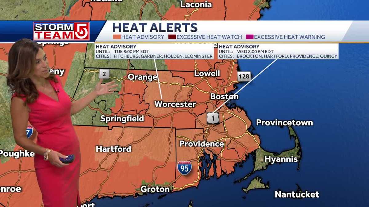 Video: Heat advisories posted as temperatures soar