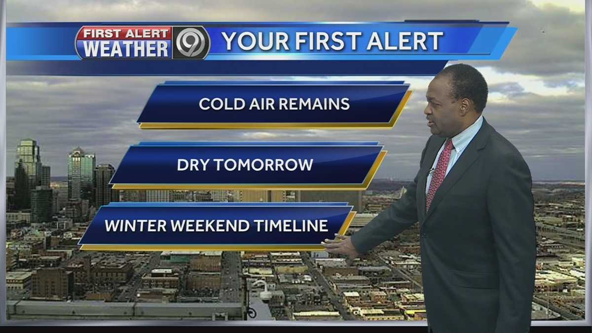 Friday looks cold before rain, snow move in for weekend