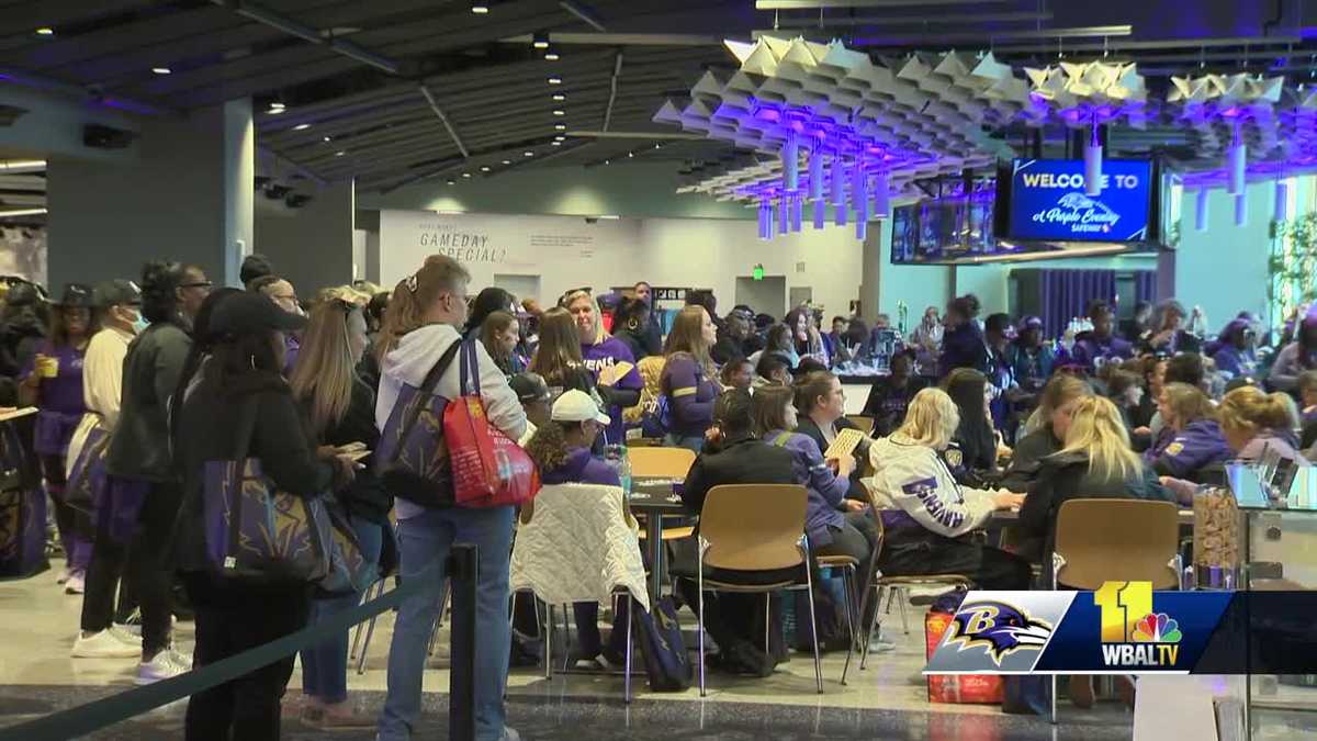 Thousands of women attend Ravens' 'A Purple Evening' event