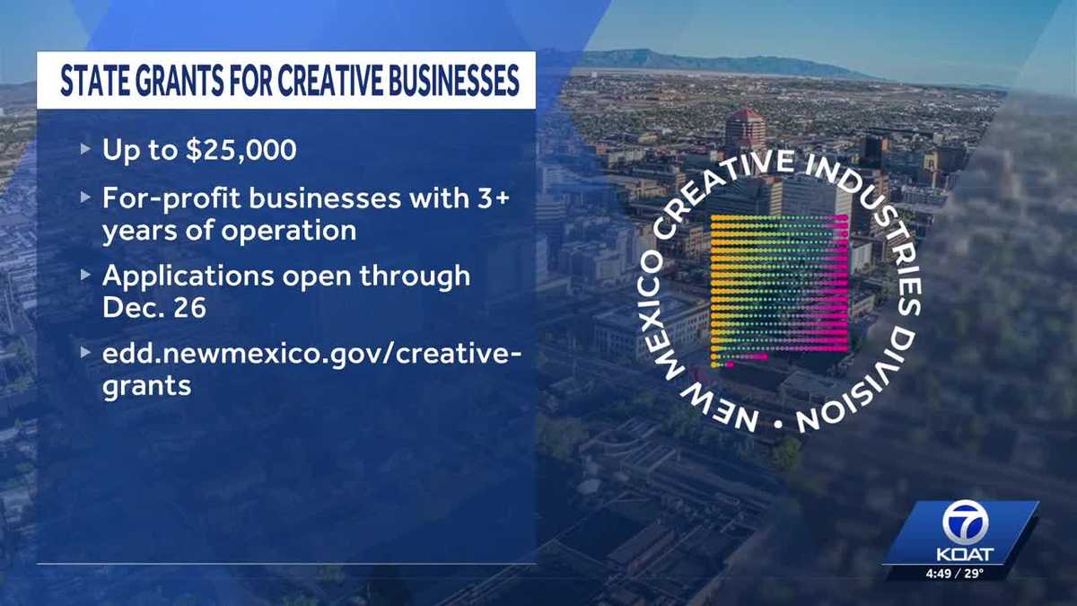 New Mexico creative businesses can now apply for state grants