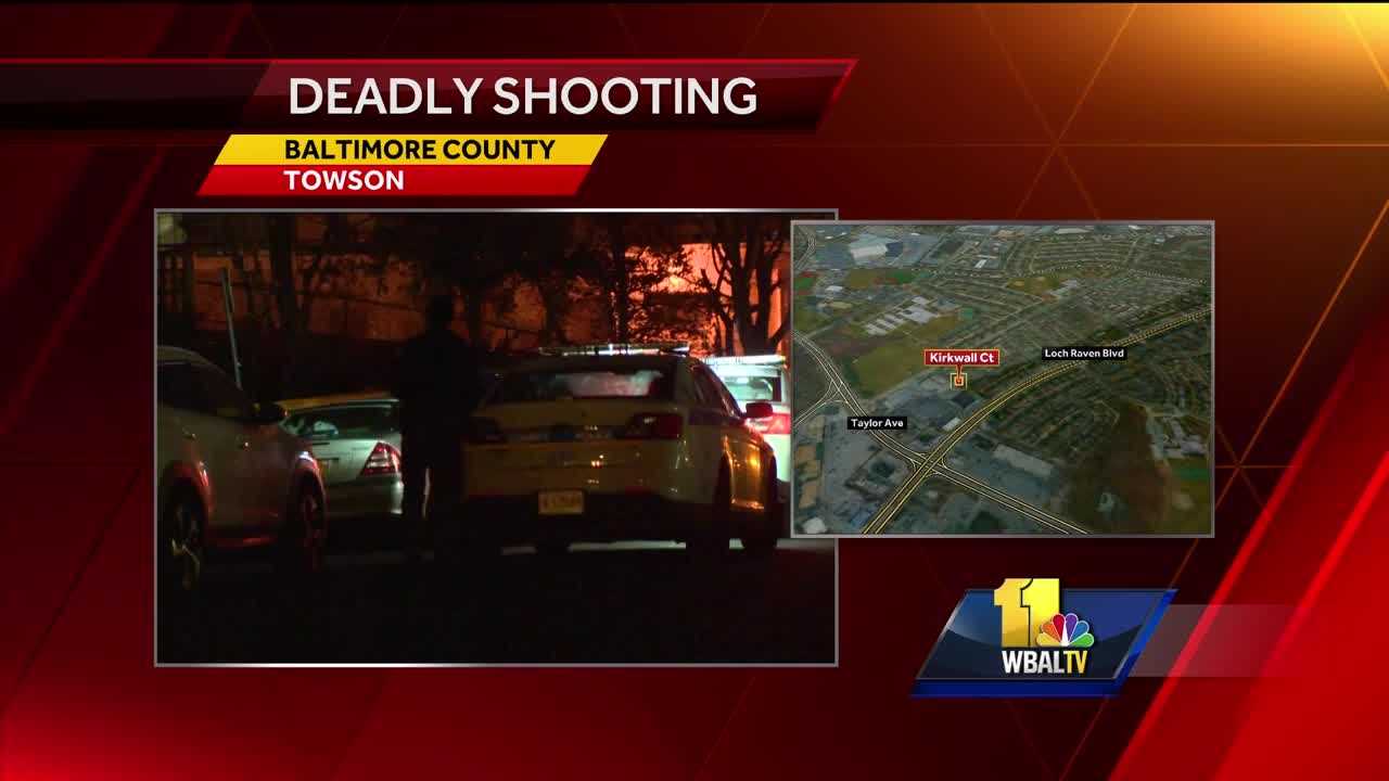 Video: Police Investigate Deadly Shooting In Towson