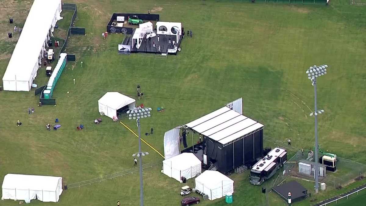 LOOK: Check out the setup for Thurby infield concert