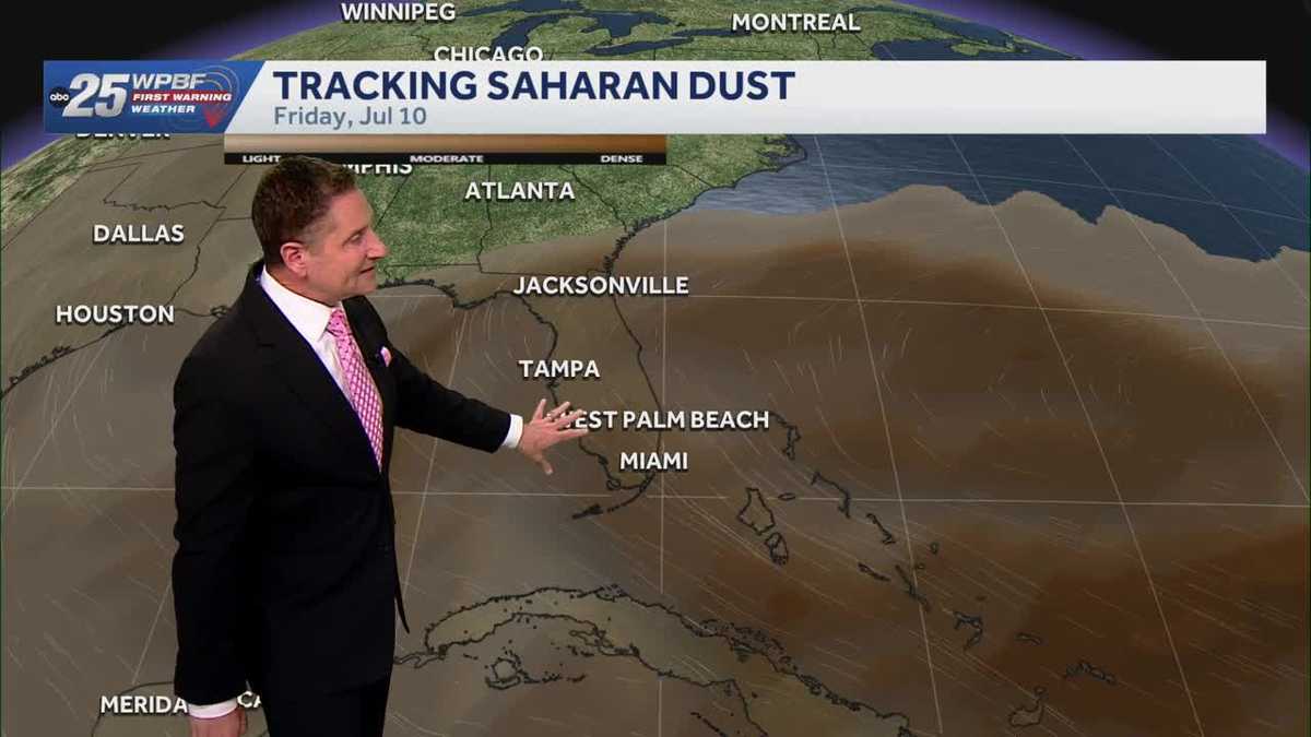 Rain chances drop quickly for the rest of the week