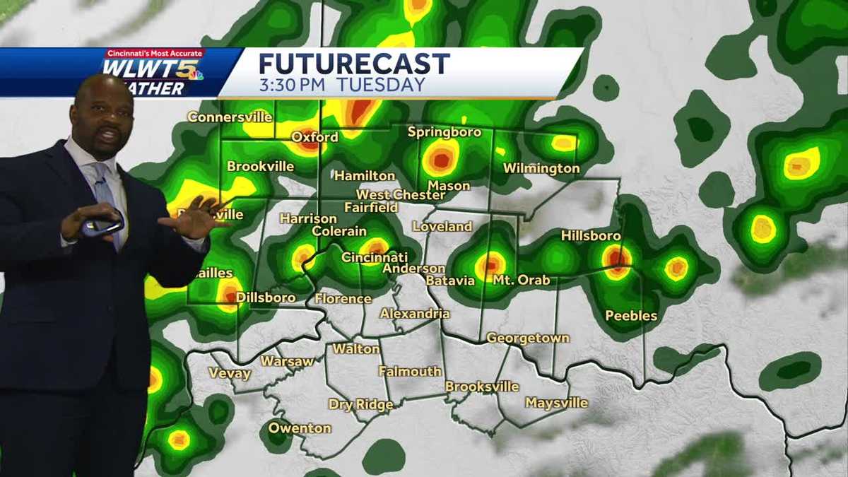 Downpours Expected Tuesday In Cincinnati