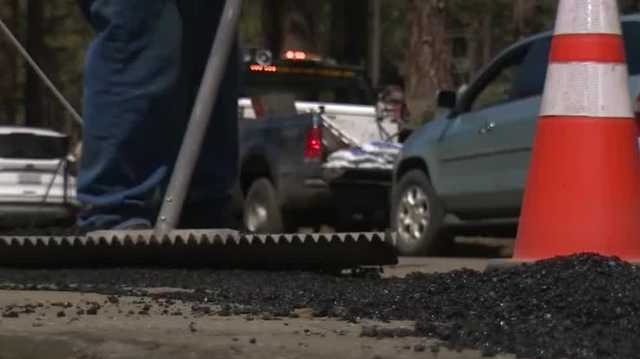 Repairs underway to fix potholes in South Lake Tahoe after winter storms - Vimarsana News